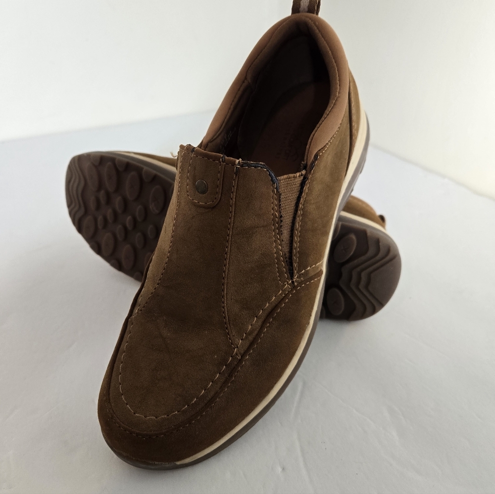 Kim Rogers Womens Shoes 8.5 Brown Slip-On Shoes In Good Cond.